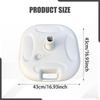 Patio Umbrella Base Pole Holder Fillable Accessories Water Filled Stand for Deck Fishing