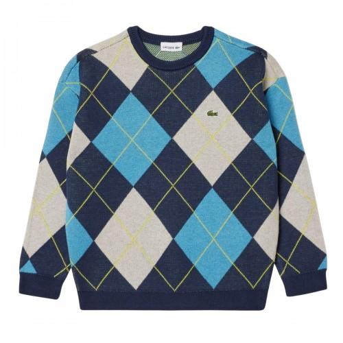 Lacoste Boys Jacquard Sweater Top