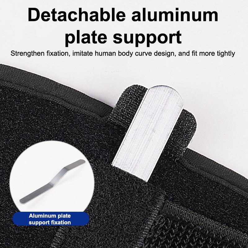 1 Pezzo Stabilizzatore Regolabile per Pollice Supporto per Polso con Piastra in Alluminio Tunnel Carpale Artrite Tenosinovite Recupero Infortuni
