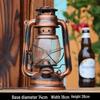 Retro Nostalgic Multi-Color Kerosene Horse Lamp - Portable Outdoor Camping & Decorative Lamp