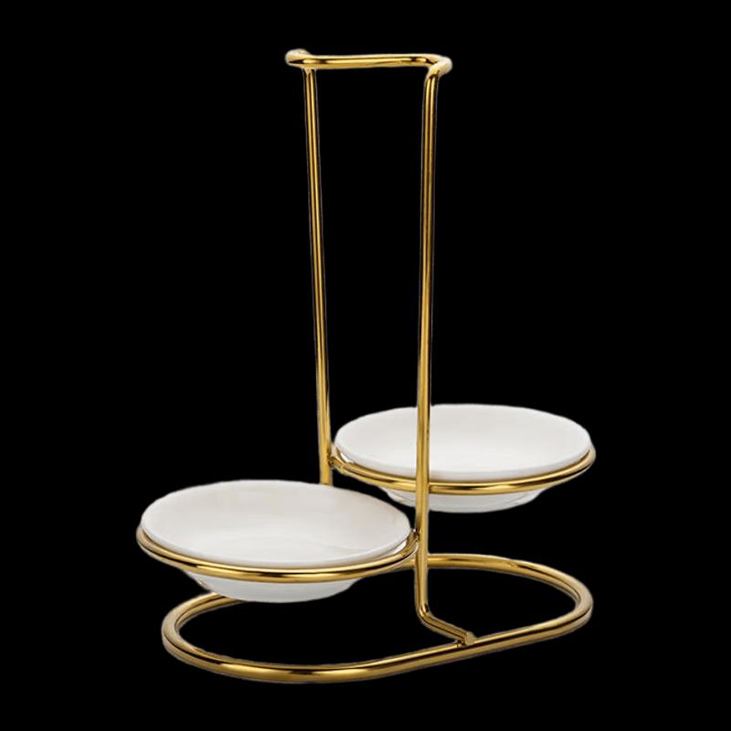 Ceramic Base Hot Pot Ladle & Strainer Stand