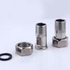 G8DA 4Pcs Water Pipe Reducing Union 1/2inch Male 3/4inch Female Threaded Connector
