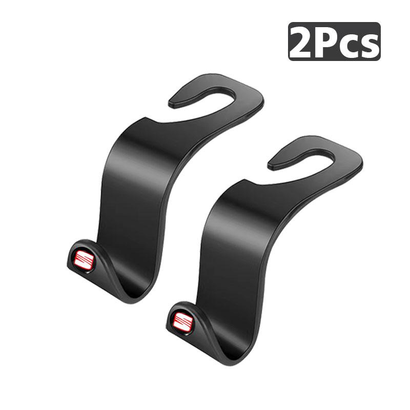 

Крючок на подголовник сиденья автомобиля, вешалка для хранения, аксессуары для интерьера автомобиля для SEAT Leon 5F Ibiza 5 6 MII Altea Toledo 3 Cordoba Alhambra 2Pcs