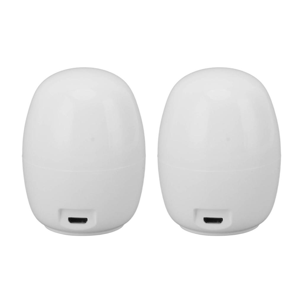 2 Stück Mini LED Nagellampe Niedliche Mini Eierschale Schnelltrocknend Tragbare UV Gel Nagellampe für Heimnagel