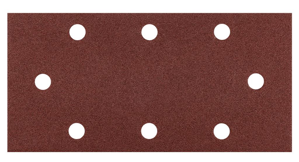 Papiery Ścierne Na Rzep 93 X 185 Mm, P220, 5 Szt., , Z 8 Otworami