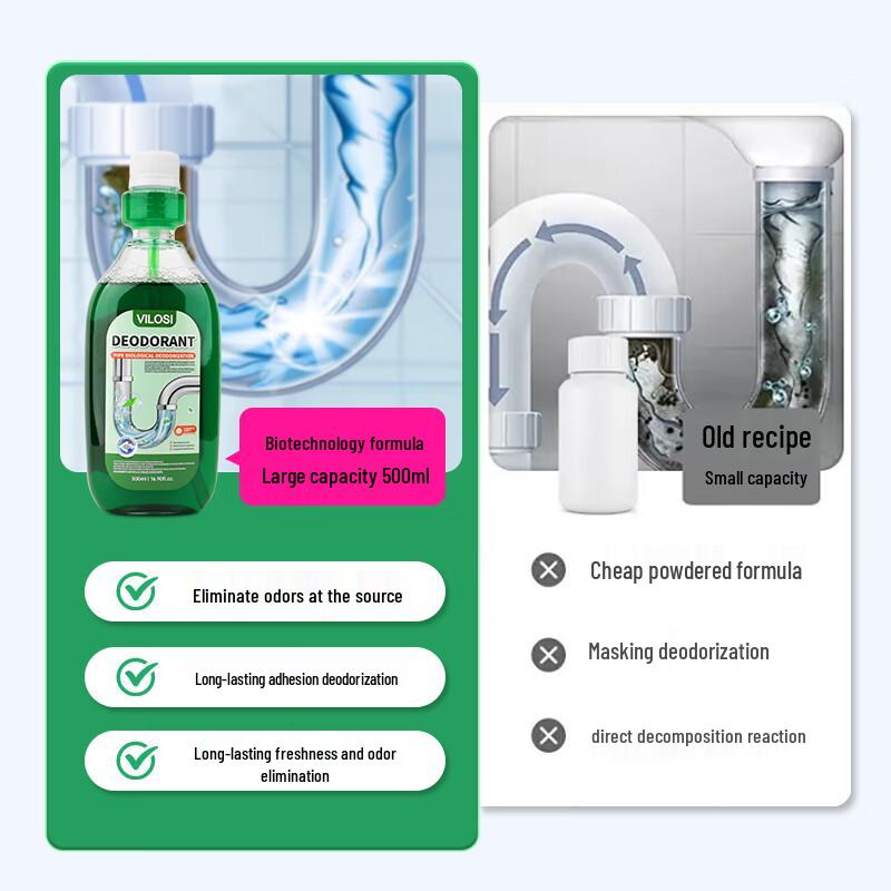 Vilosi Bio Drain & Sewer Deodorizer