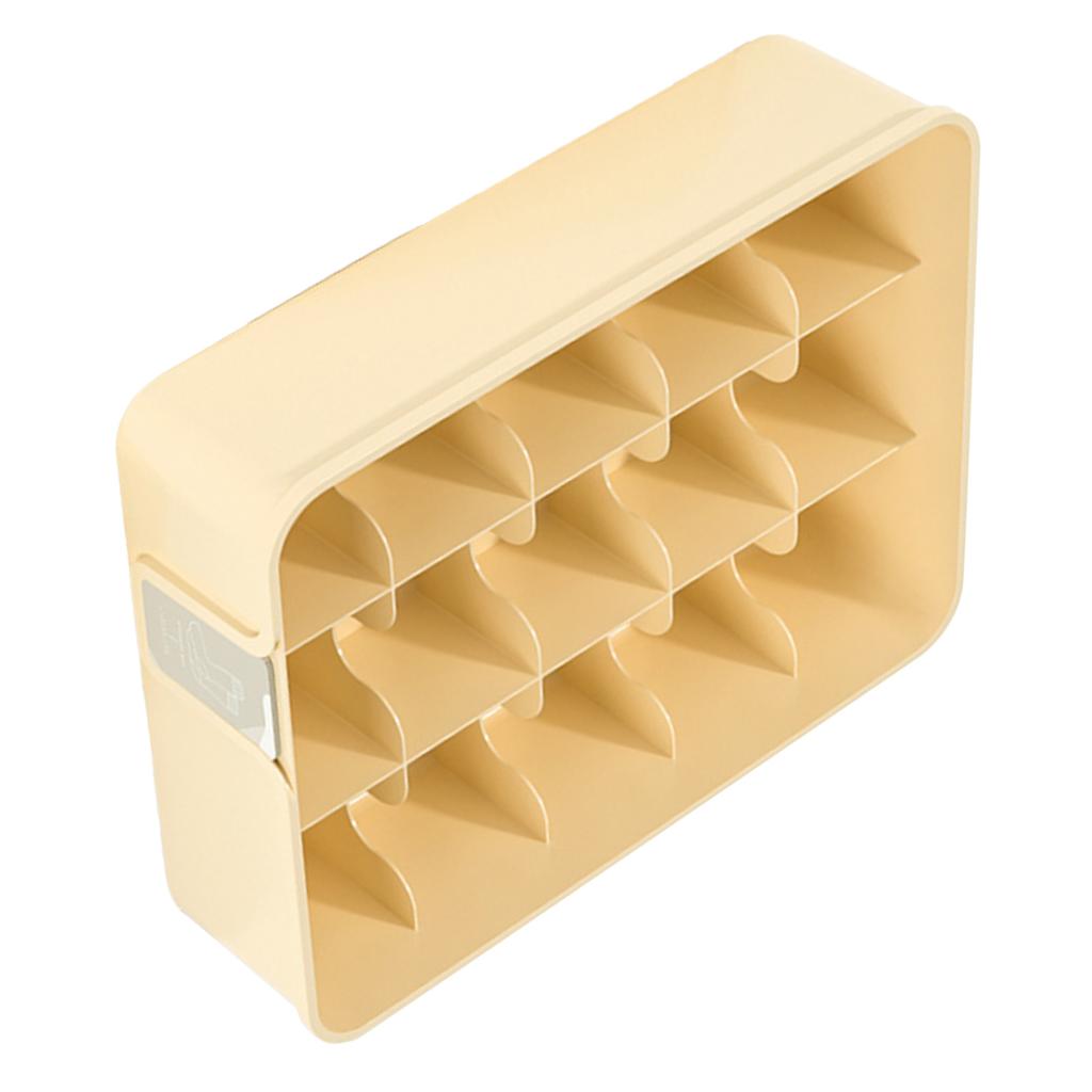 Sock Underwear Organizer Divider Plastic 15 Cell Closet Drawer Storage Box for Panty Ornament Ties