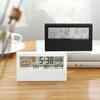 Orologio Digitale Multifunzione Display Temperatura Silenzioso Moderno da Scrivania LCD Sveglia Elettrica per Ufficio