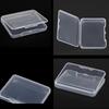 5Pcs Plastic Transparent With Lid Storage Box Collection Container Case Part Box