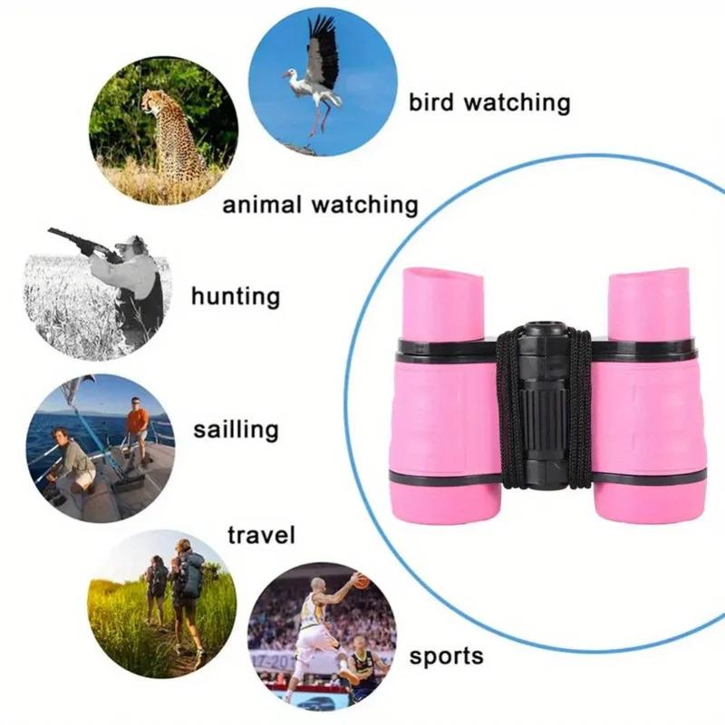 Outdoor Binoculars for Bird Watching Hunting Hiking Educational Learning Student Small Binoculars