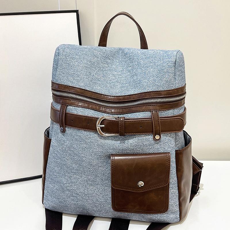 Large-capacity Commuter Backpack, Fashionable Single-shoulder Bag, Casual High-appeartion-level Tote Bag