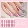 Gels Nail Strips Selff-Adhesive Gels Nail Stickers Solid Color Nail Art Stickers Nails Polish Wraps Nail Stickers