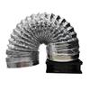 High Performances 12V Cooling Fan 7000RPM 120mm Size Includes Square to Round Duct Adapter for Industrial Use