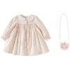 Dave & Bella Girls' Floral Print A-Line Dress