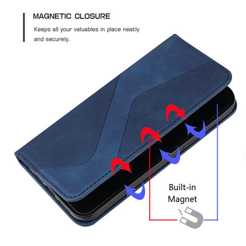 Custodia a libro per LG Velvet 5G 4G con texture in pelle, custodia portafoglio, slot per carte magnetiche LG Velvet, libro Funda per LG Velvet 2 Pro, Cover