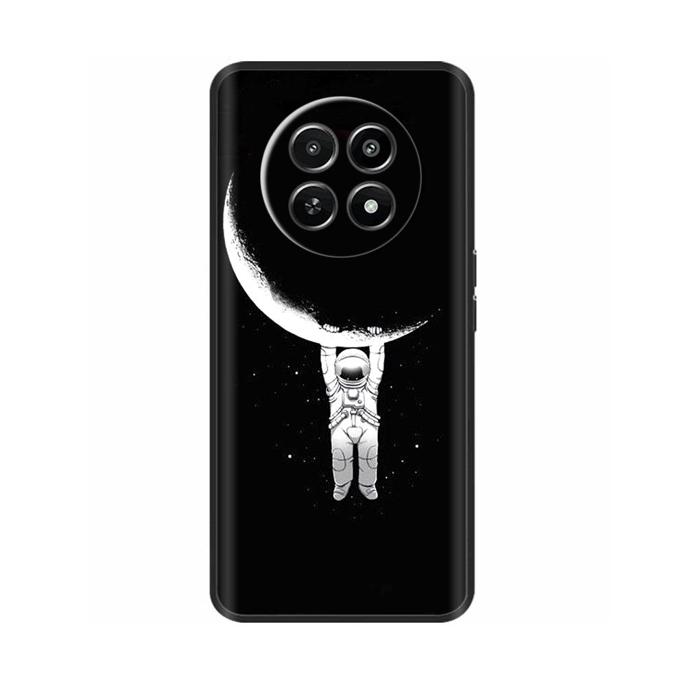 Cool Skull Case For Realme 12 5G Funda Soft Silicone Back Cover Cartoon Shockproof Cases For Oppo Realme 12X realme12 Bags Shell