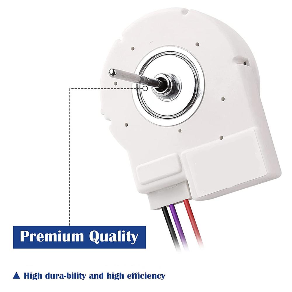 1PCS DC 12V 4W Freezing Fan Motor For Midea Refrigerator BCD-330WTV 50240401000P
