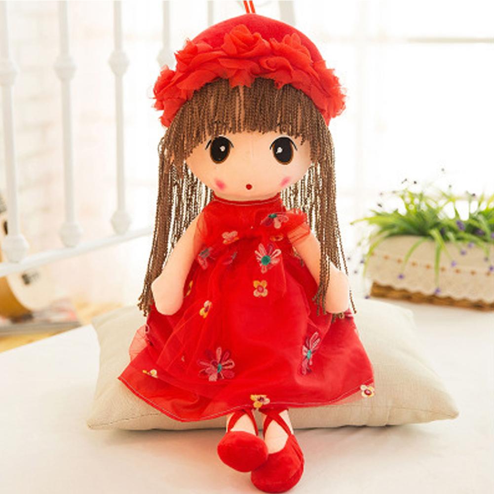 45cm Stuffed Plush Toy Girl's Kids Birthday Gift Stuffed Girl Plush Wedding Rag Cute Rag Toy For Girl Boy Gif A7i8