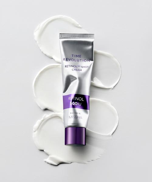 Missha Time Revolution Retinol 500 Shot Cream 60ml (Pore + Elasticity)
