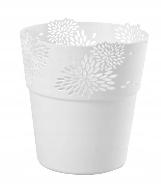 Aster Cover White Openwork 13 Cm