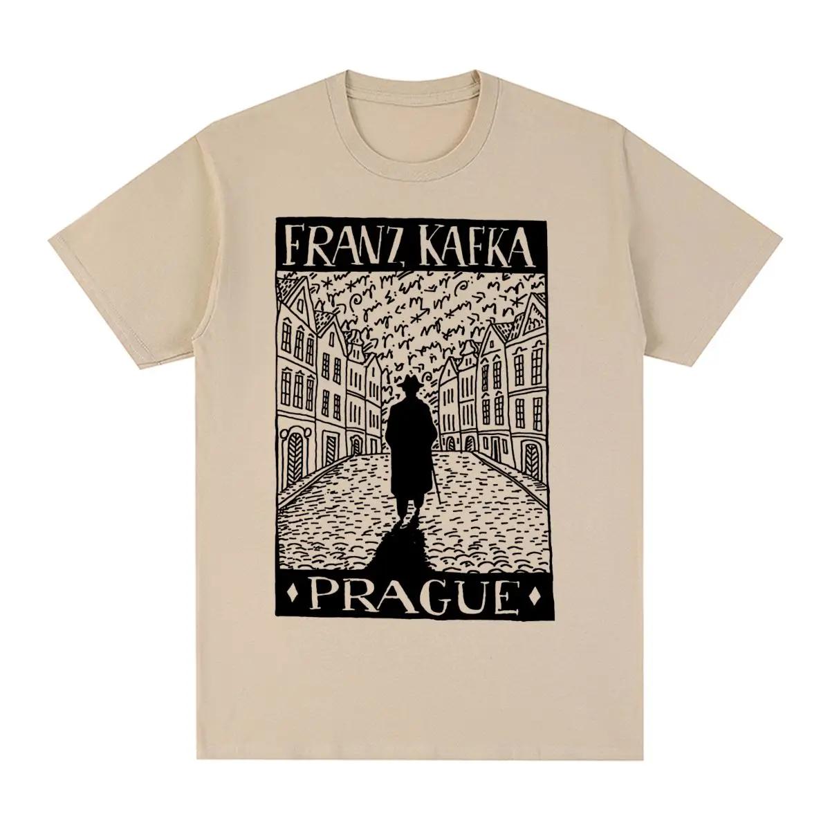 GUOYAN TOP Franz Kafka Vintage T-shirt Katoen Metamorfose Literatuur Boeken Schrijven Schrijvers Lezen Heren T-shirt Nieuw T-shirt T-shirt Dames Tops XL