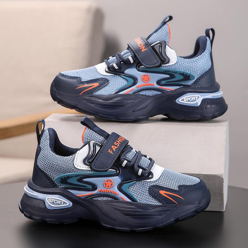 Children's sports shoes boys shoes 2025 summer new boys and girls leather sneakers boys shoes