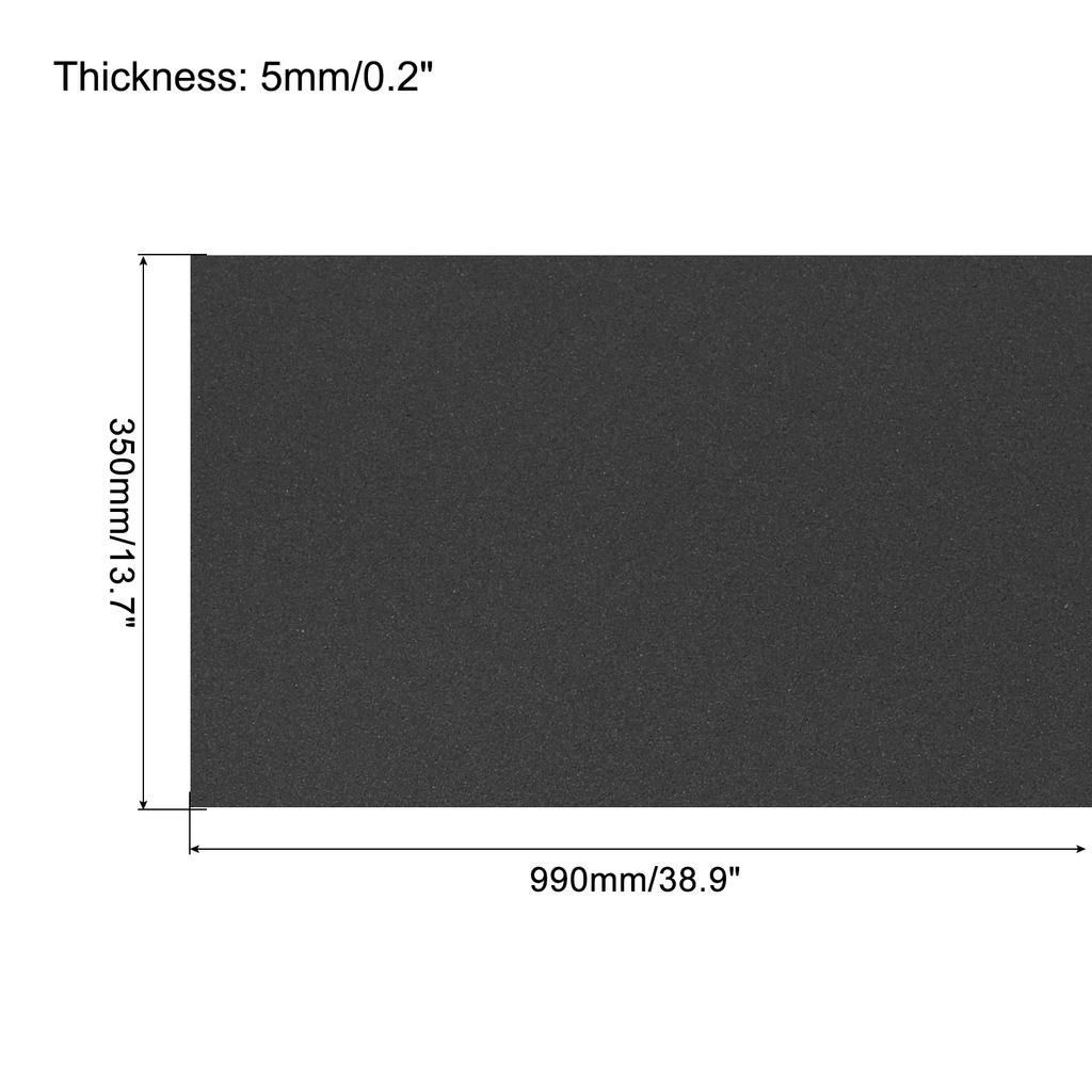 1pcs EVA Foam Sheets Thickness 1/2/4/5/6/8mm Black Foam Sheets Craft Foam Paper Roll DIY Projects Handmade Model Making Material