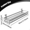 Hanging Wire Basket Storage Shelf Rack Wall Mounted Organizer Kitchen for Grid
