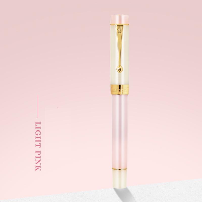 JINHAO 100 Centennial Fountain Pen Resin Gold Clip Nib EF F M Students Pens Business Stationery School Office Supplies PK 9019