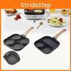 Elegant Korean Style Non-stick Frying Pan With Four Slots For Breakfast Treats