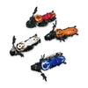 Simulated Motorcycle Pull-back Racing Alloy Car Model Clip Doll Toy Ornaments Keychain Children's Toys