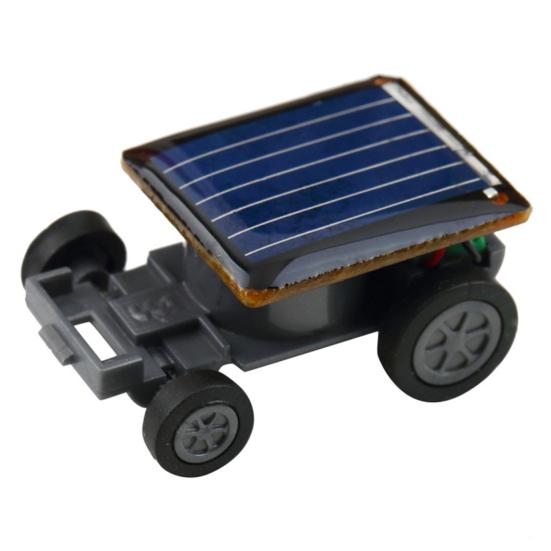 Solar Power Mini Toy Car Cool Racer Popular Funny Electric Toys Gadget Gift
