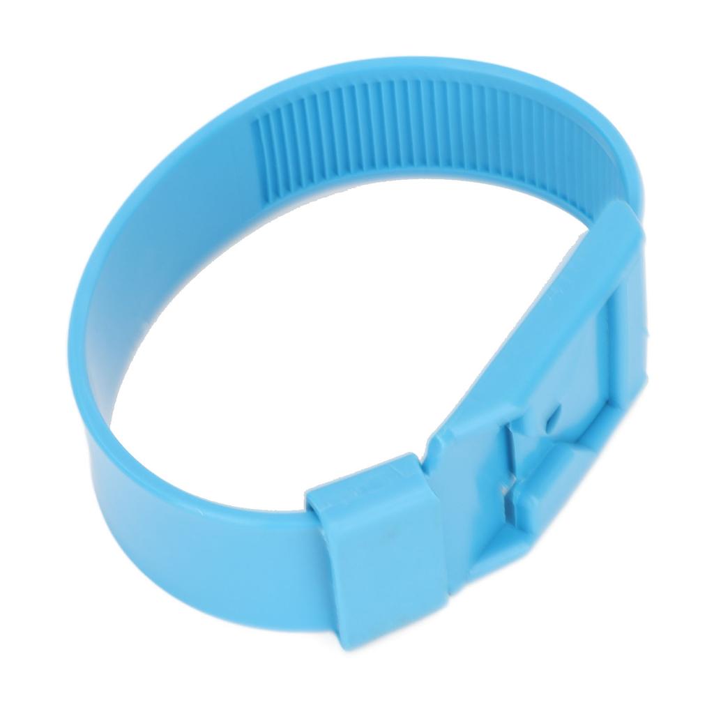 10 Stück Ziegenhalsband Schafidentifikationsbänder Viehmarkierungsring Landwirtschaftliche Ausrüstung 36cm Blau