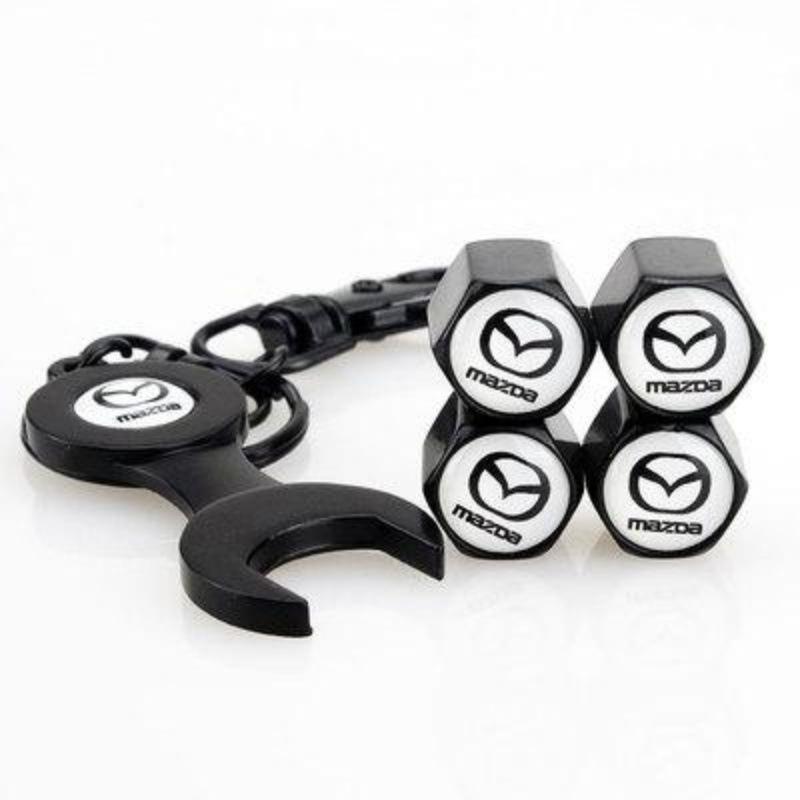 German Flag Car Tire Valve Caps with Logo