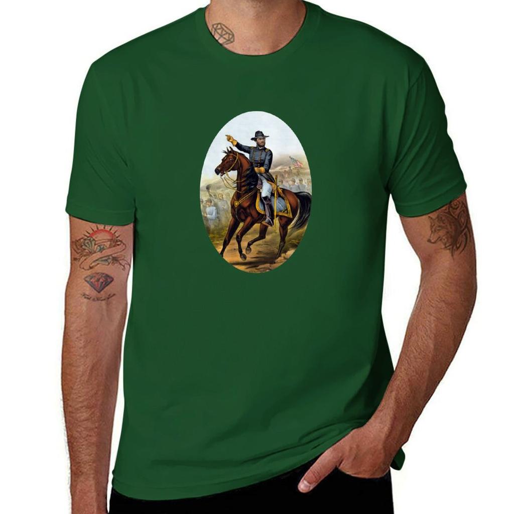General US Grant  Our Old Commander Tshirt Aesthetic clothing new edition quickdrying plain white t shirts men