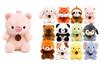 Plush Mascot Keychain 13 Animal Pendant for Backpacks and Handbags