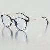 Fashion Anti-blue Light Round Reading Glasses Vintage Women Eyeglasses Retro Ultralight HD Eye Protection Presbyopia Glasses