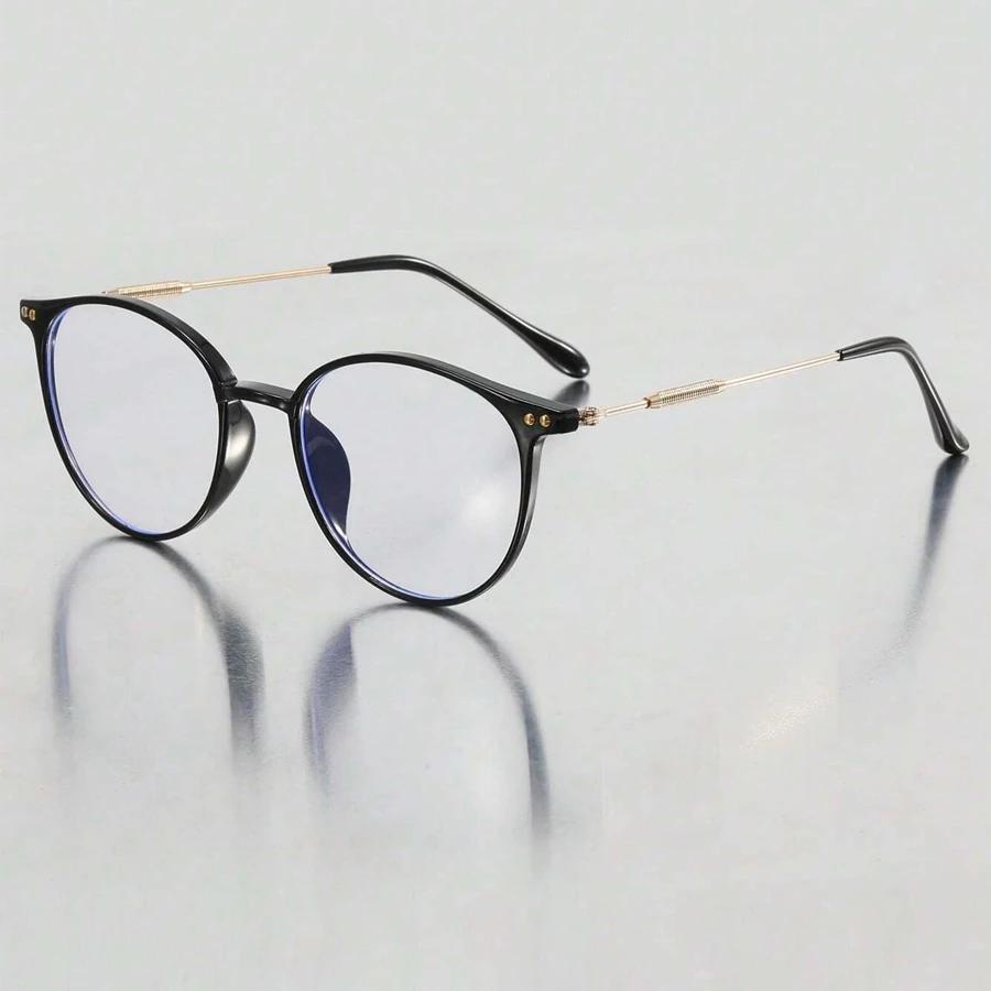 Fashion Anti-blue Light Round Reading Glasses Vintage Women Eyeglasses Retro Ultralight HD Eye Protection Presbyopia Glasses