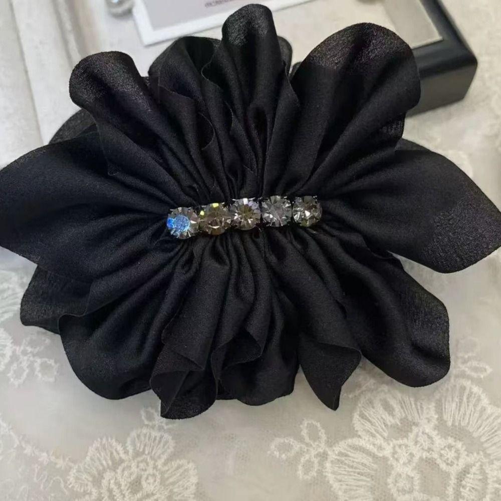 Quality Material Grab Clip Mesh Design Shark Clip Korean Fashion Ponytail Hair Clip  Hair Styling