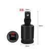 360 Degree Impact Universal Joint-Socket Swivel Knuckle Joint Air Wobble Socket Adapter Extension Electric Wrench 1/2 3/8 1/4