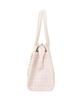 Maison de FLEUR Tweed 2-Wege-Tasche mit Anhänger, Schwarz, F Handtasche, 08001166300