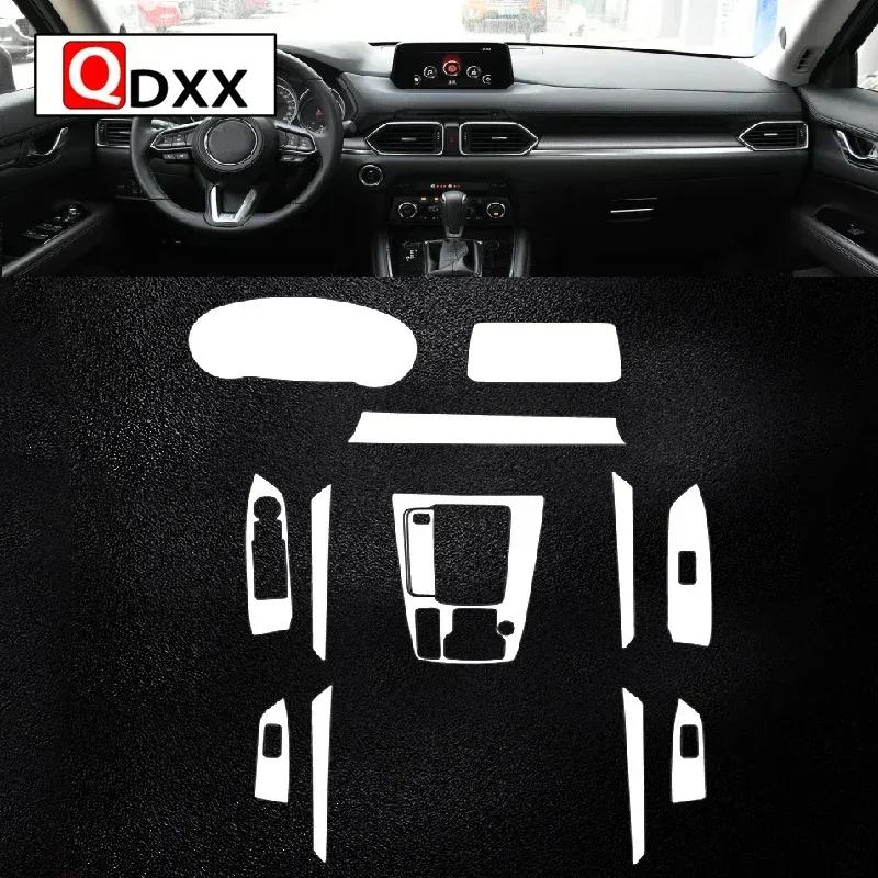 For Mazda CX-8 2017- Car Interior Center Console Transparent TPU Protective Film Anti-scratch Repair Film Accessories Refit