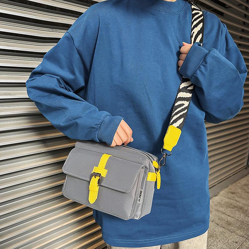 New Unisex Fashionable And Simple Shoulder Bag, Couple Style Large Capacity Multifunctional Oxford Cloth Crossbody Bag