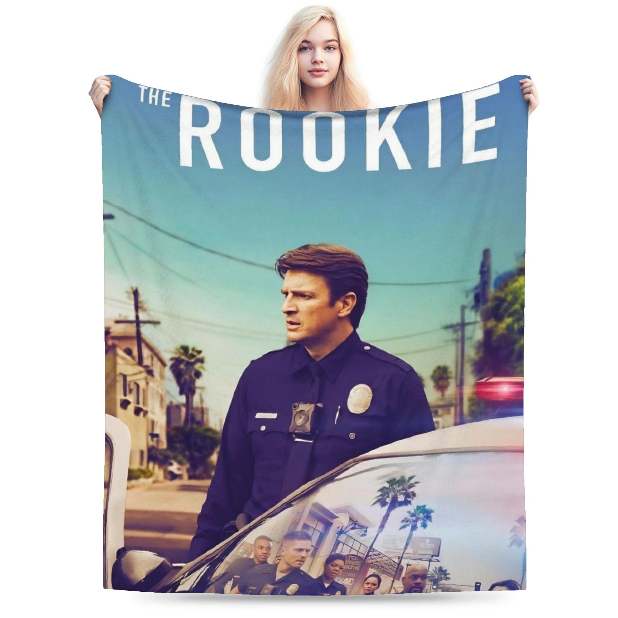 

The Rookie TV Show Blankets Fleece Relax Ultra-Soft Throw Blankets for Bedding Bedding Throws 30x40in