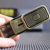 Camera Shaped Push Card Magnetic Hand Spinner Metal Fidget Toy Fidget Slider  Office Home