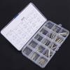 150 Pcs 304 Stainless Steel Cotter Pins 15 Sizes Heavy Duty Hardware Pins Small Cotter Pins Carter Pins Kit