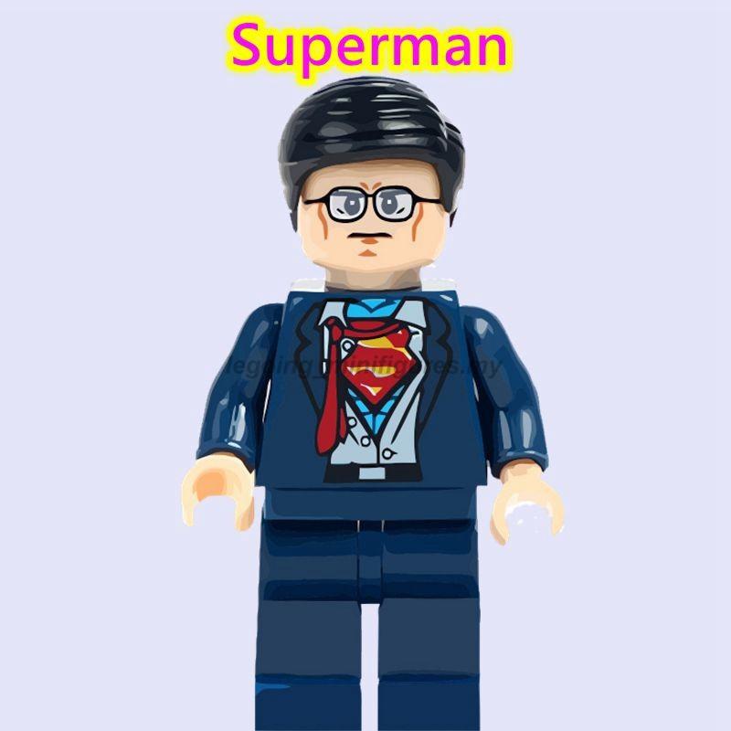 Compatible With Marvel Minifigures Superman Green Lantern Building Blocks Toys For Children