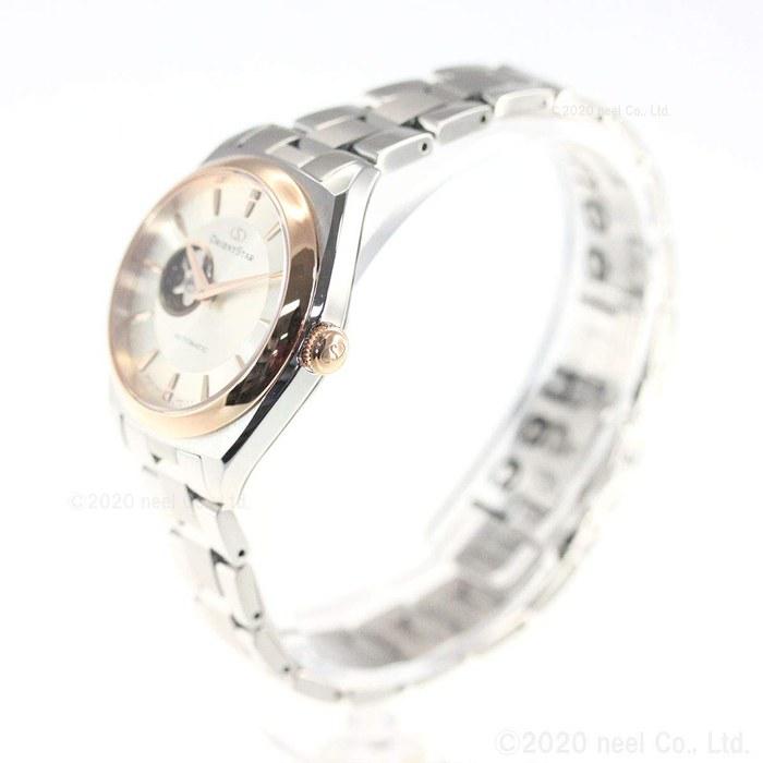 [Orient Star] Automatic Watch Semi-Skeleton RK-ND0101S Women's White/Silver/Champagne Gold