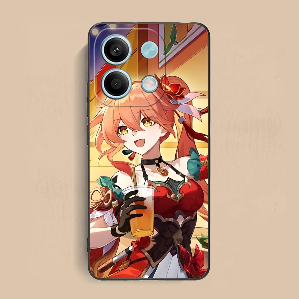 

HSR Guinaifen Matte TPU Mobile Phone Case for Xiaomi Redmi Note 14 13 12 11 S Pro Plus 4G 5G Colorful Printing Cover Redmi Note 11S 4G