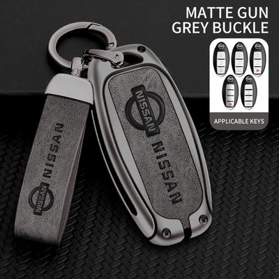 Lfcsw2 Zinc Alloy Leather Car Key Cover Case Qashqai Juke X-Trail Patrol Note Leaf Altima Maxima Murano Tiida Teana Rogue Sentra